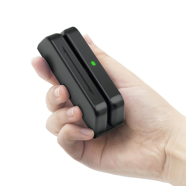 MSR123 Magnetic Stripe Swiper Reader Magstripe Credit Card Reader 3 Track for POS System Cashier Registry Cash Register
