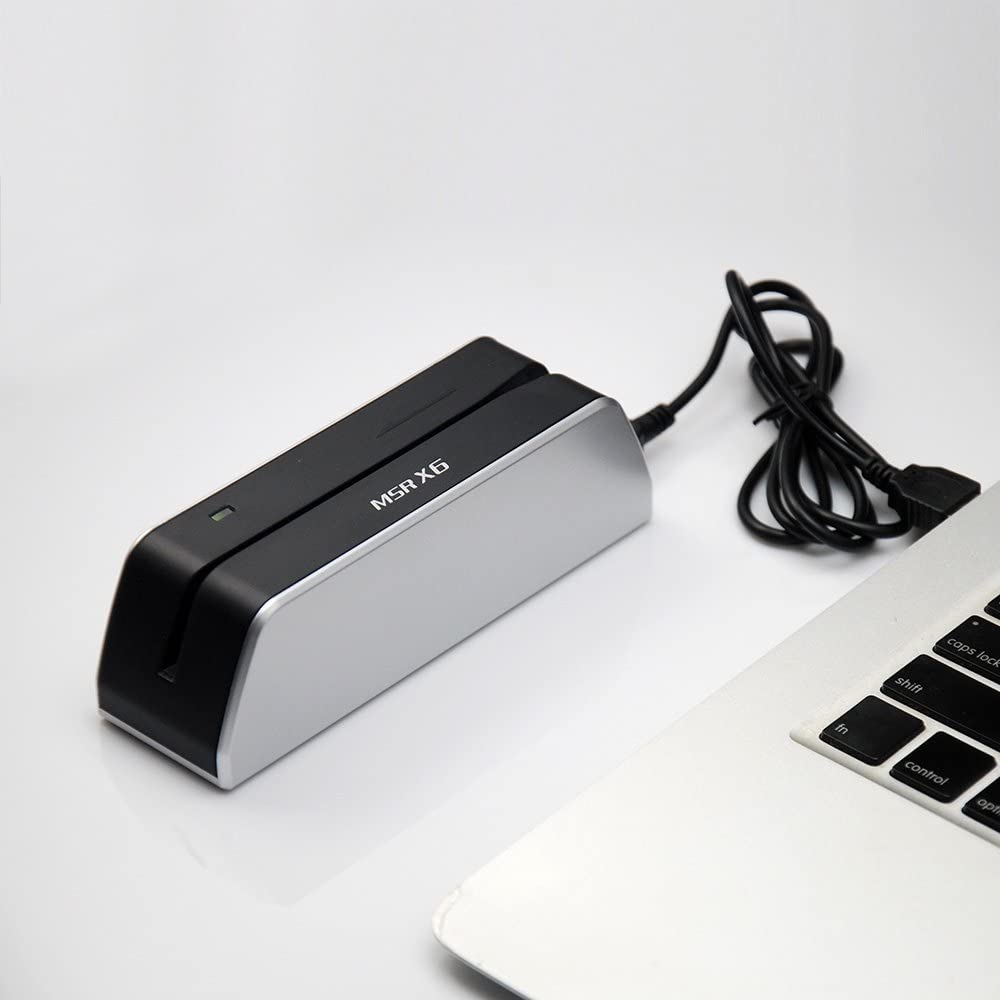 MSRX6 Smallest USB Magstripe Credit Card Reader Writer1