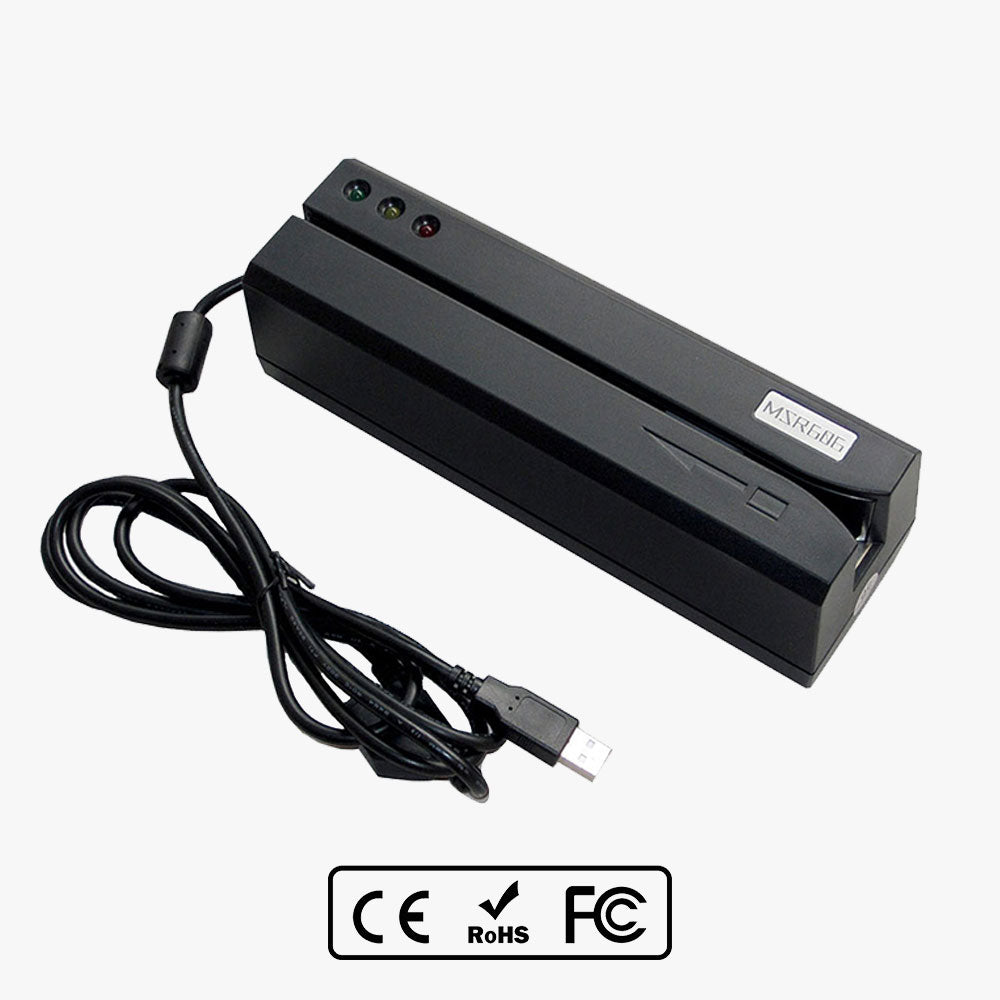 MSR606I Card Reader for Comupter, Magnetic Card Reader, Same as MSR605X, Only for Windows