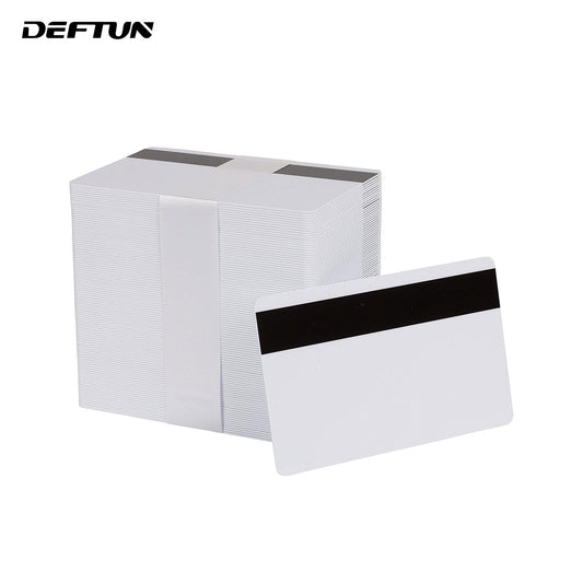 ENCODING - CR8030HI high coercivity mag stripe cards are designed for use in direct-to-card printers with encoding capabilities.